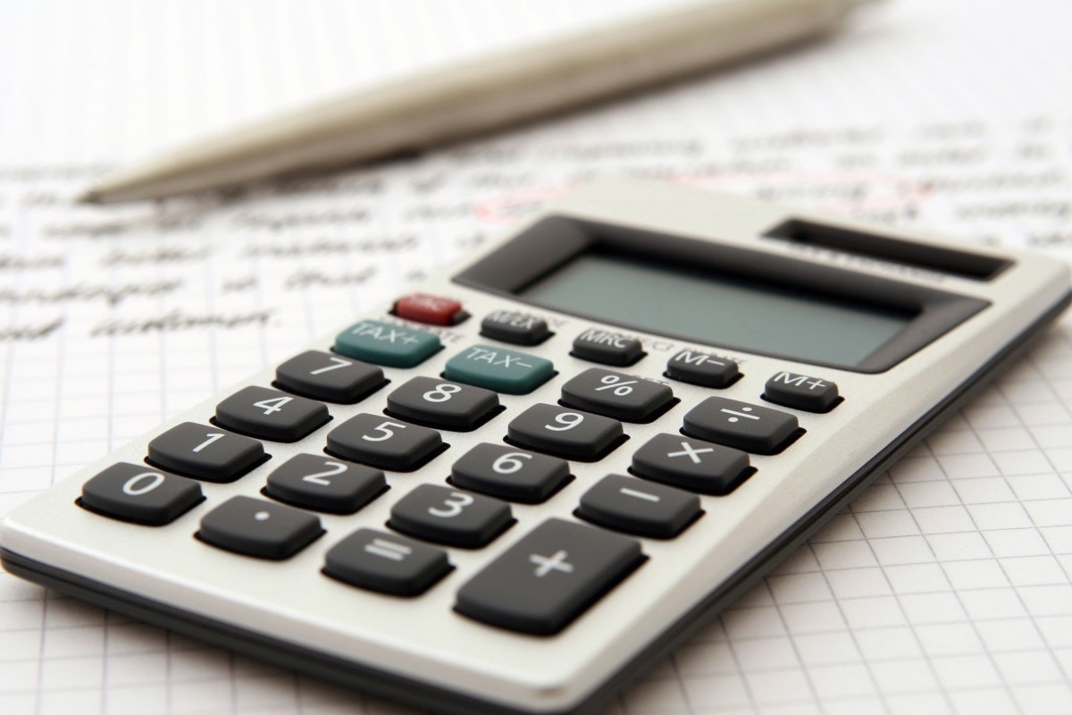 calculadora, planificación financiera
